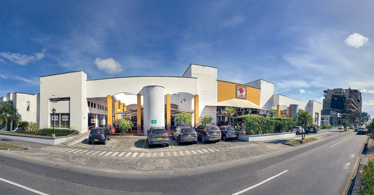 Fachada del Mall La Avenida en Armenia, Quindío, donde se encuentra ubicado Geral Rojas Beauty Studio.
